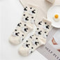 Women's Fashion Mink Fur Cute Warm Mid-calf Length Socks