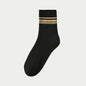 Men's Mid-calf Versatile Korean Style Japanese Style Academic Style Socks