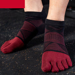 Schweißabsorbierende, schnelltrocknende Socken mit niedriger Zehenpartie für Herren