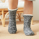 Herren Bodensocken Strickfleece Rutschfest