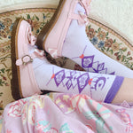 Hip-hop Street E-sports Girl Jk Uniform Calf Cotton Socks