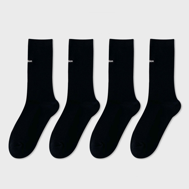 Damen-Halbschlauchsocken aus Baumwolle