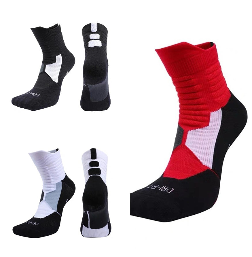 Sportsocken, schweißabsorbierend, Elite-Basketballsocken