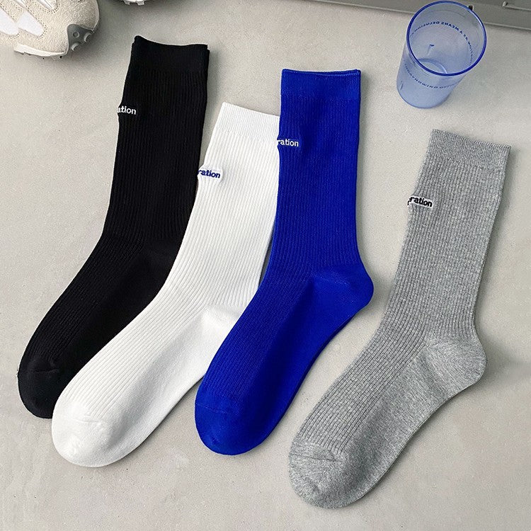 Damen-Halbschlauchsocken aus Baumwolle