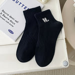 Baumwollsocken mit Stickerei für Mädchen mit Deodorant