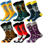 Amazon New Universe Series Herren Big Board Planet Constellation Weibliche Lachende Wadensocken Astronautensocken Hersteller