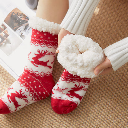 Plush Snow Socks Sleep Socks Leg Sets